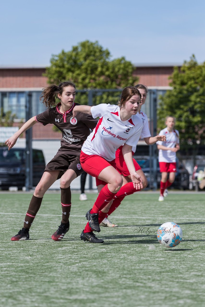 Bild 276 - wBJ St. Pauli - Walddoerfer : Ergebnis: 1:11